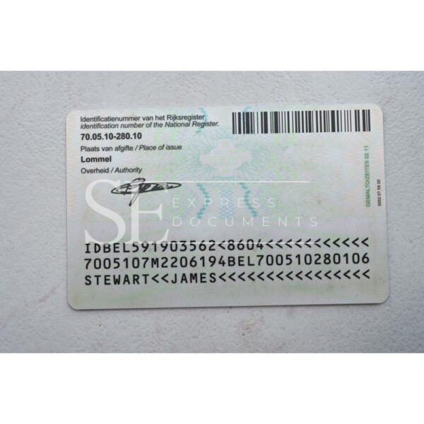 Belgian ID Card