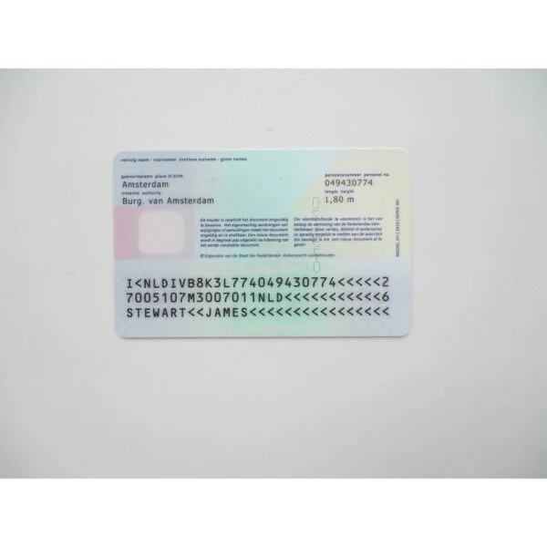 Netherlands Identity card