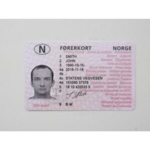 Norway driver's license