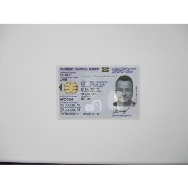 Swedish ID card