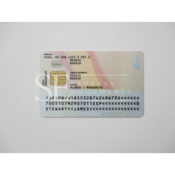 Spanish National ID Card